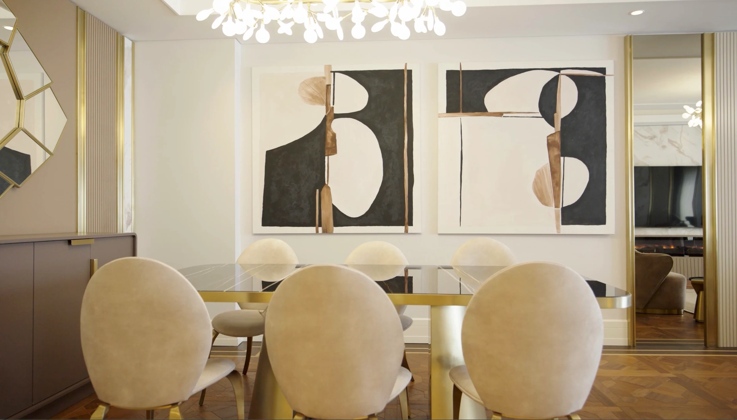 Büyükyalı Interior Design Project · Dining area · 11