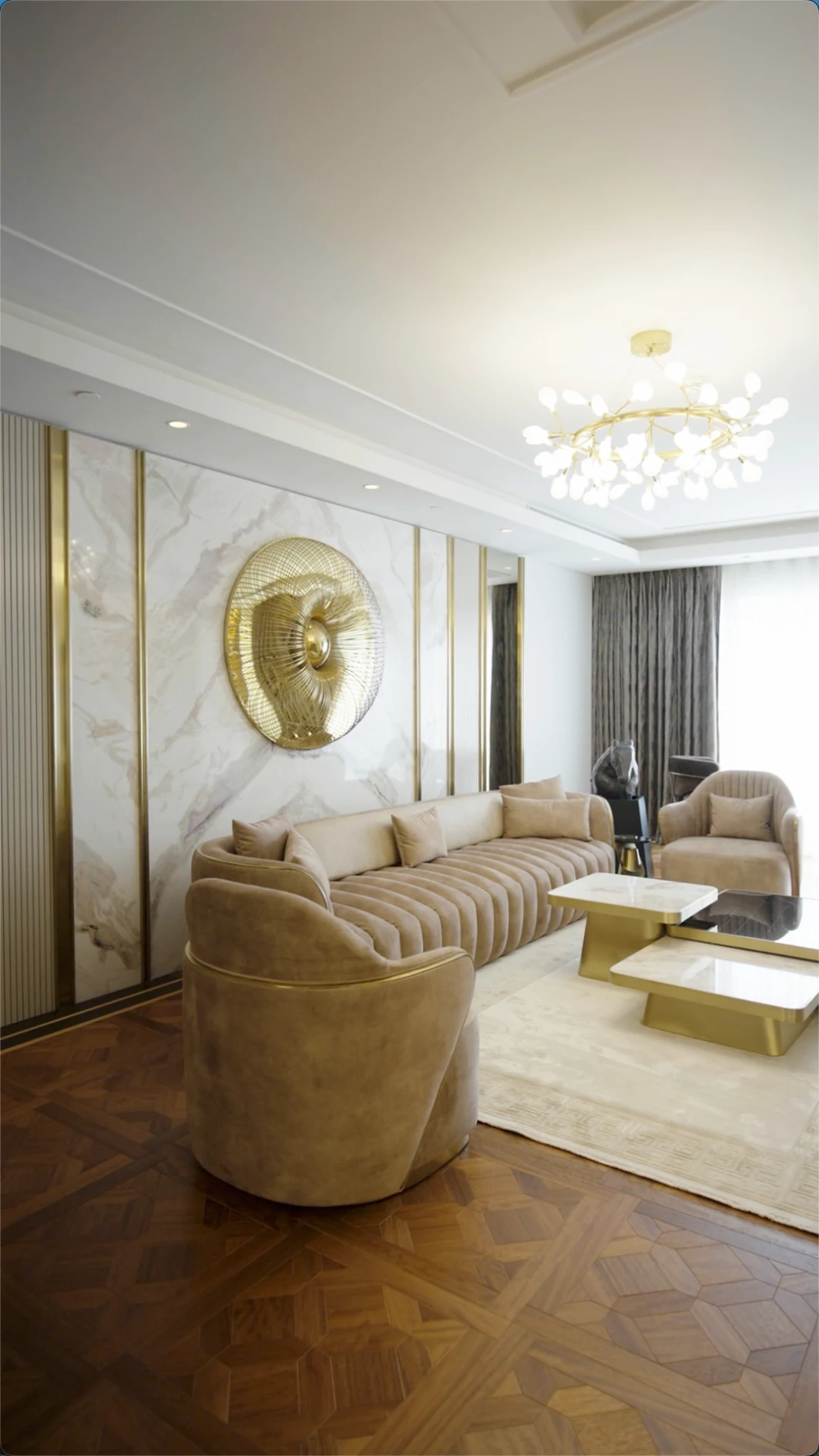 Büyükyalı Interior Design Project · Living space
