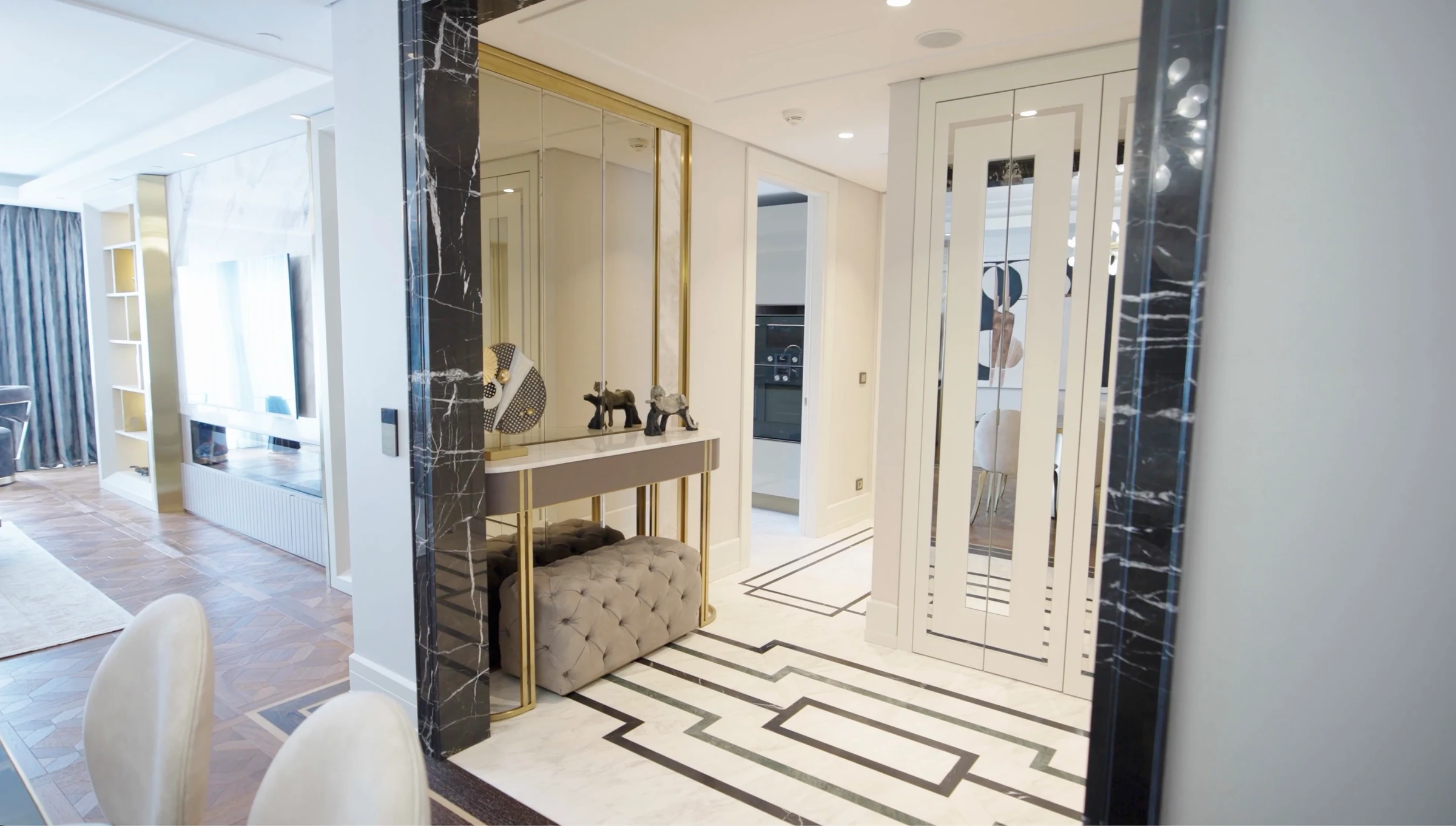 Büyükyalı Interior Design Project · Entrance and connecting spaces · 12
